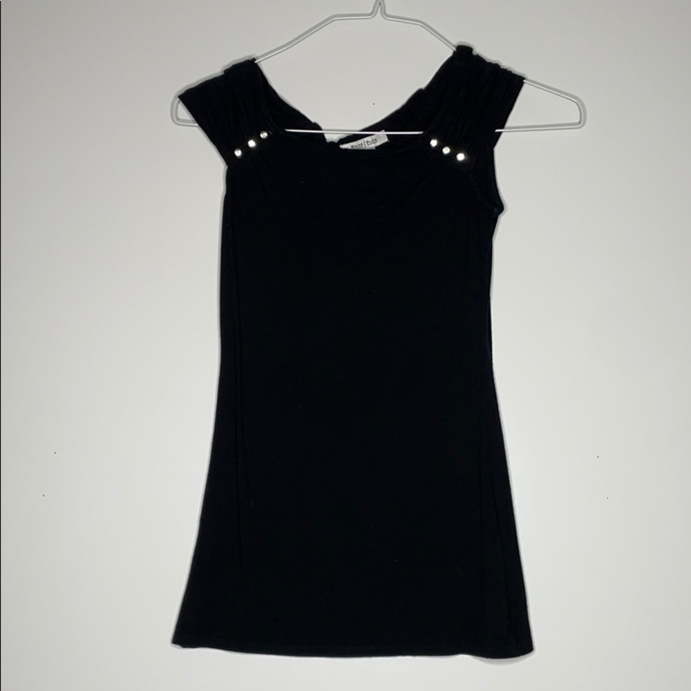 White House Black Market Short Sleeve shirt‎ sz XXS